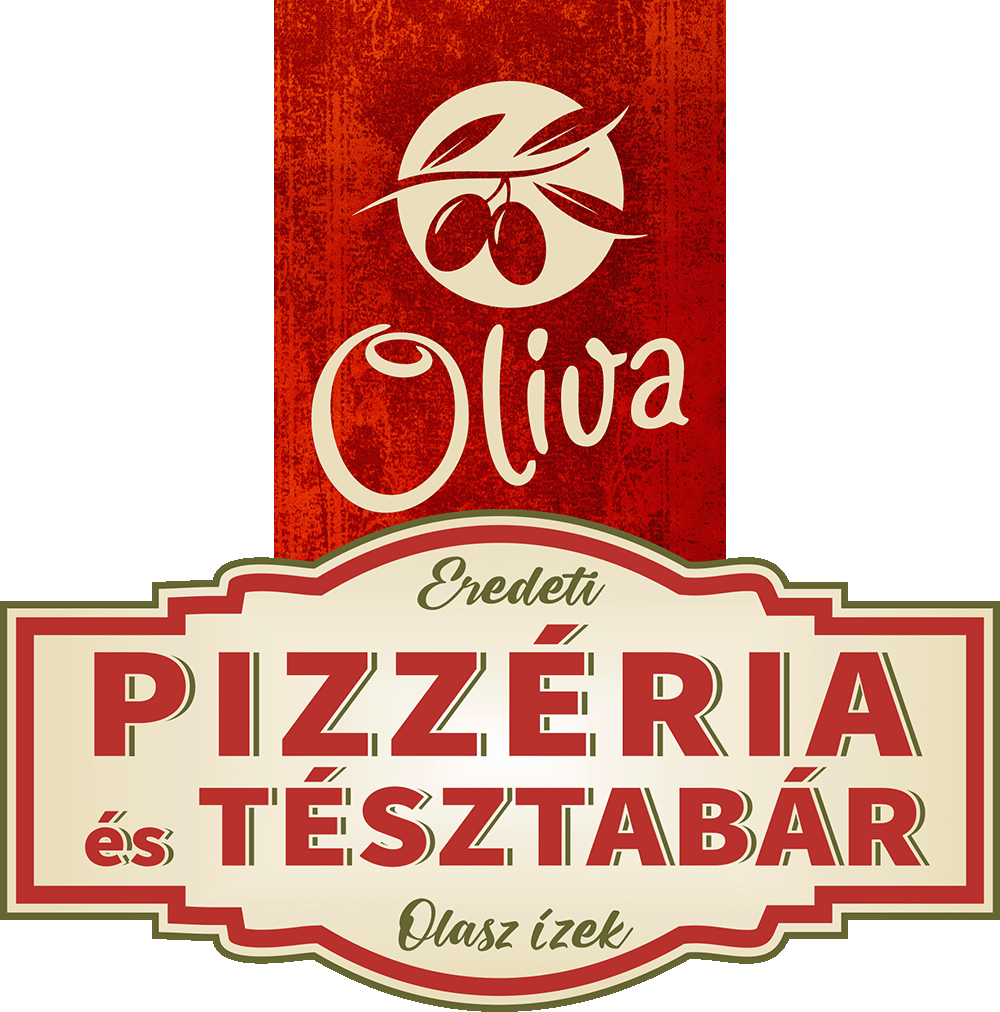 oliva pizzéria logója és banner képe